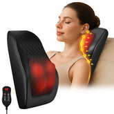 3D Shiatsu Neck And Shoulder Massager with Heat - Electric Back Massage Pillow for Pain Relief Home Office Car