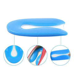 Gel Heel Cups for Heel Pain Relief - Silicone Heel Cushions for Plantar Fasciitis & Heel Spurs