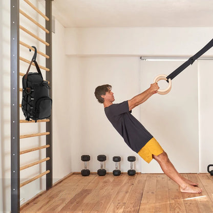 Magnetic Gym Chest Pouch Bottle Holder - Crossbody Fitness Organizer Unisex